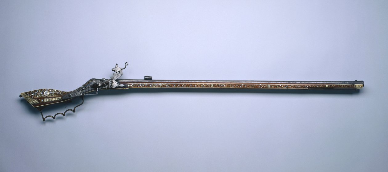 Tschinki, fusil de chasse à rouet, vers 1630-50 - Polish School