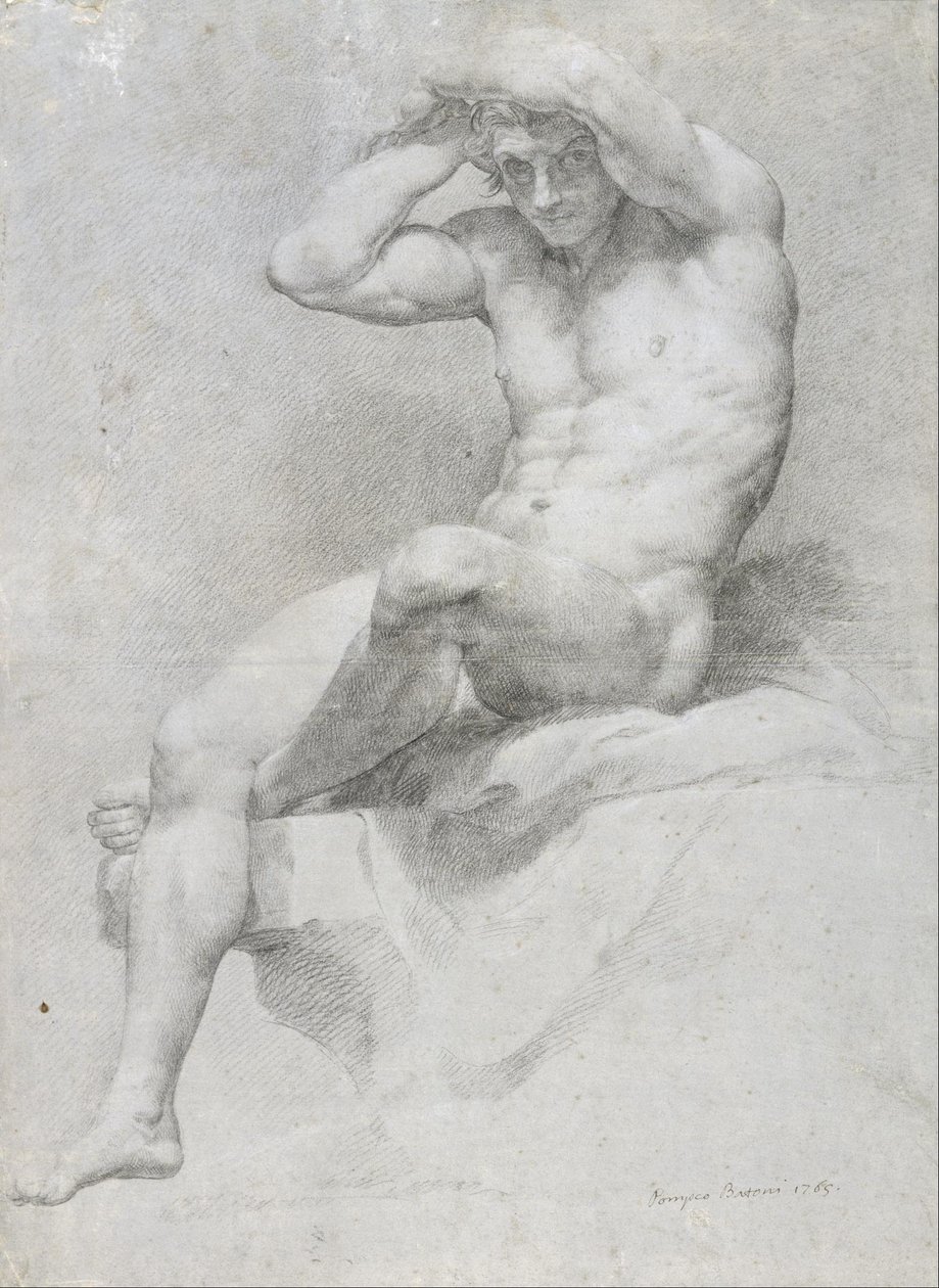 Nu académique - Pompeo Girolamo Batoni