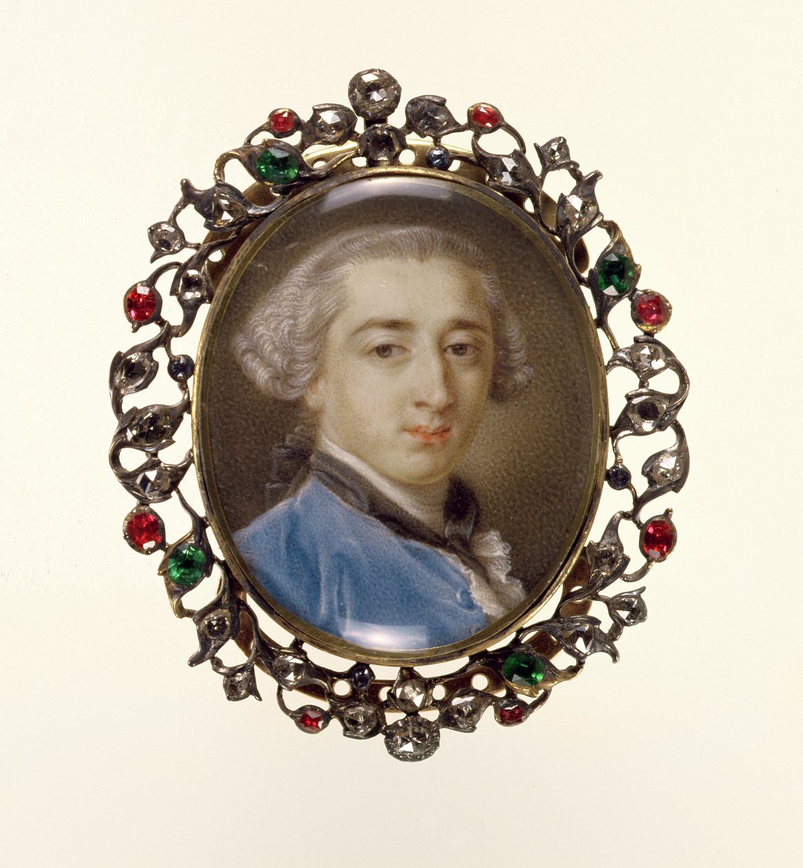 Portrait miniature de Richard Milles, vers 1758 - Pompeo Girolamo Batoni
