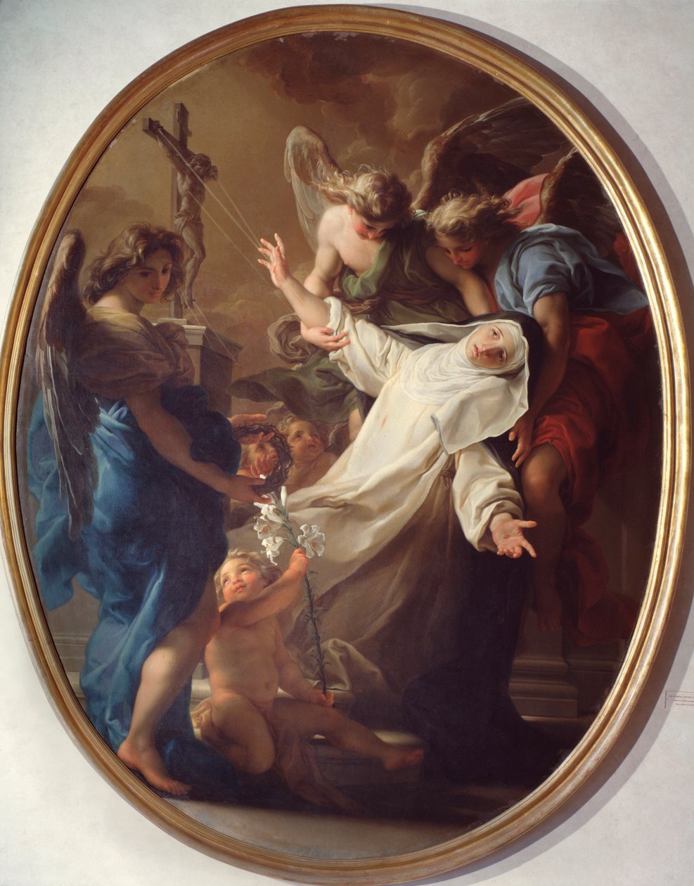 Extase de Sainte Catherine de Sienne - Pompeo Girolamo Batoni