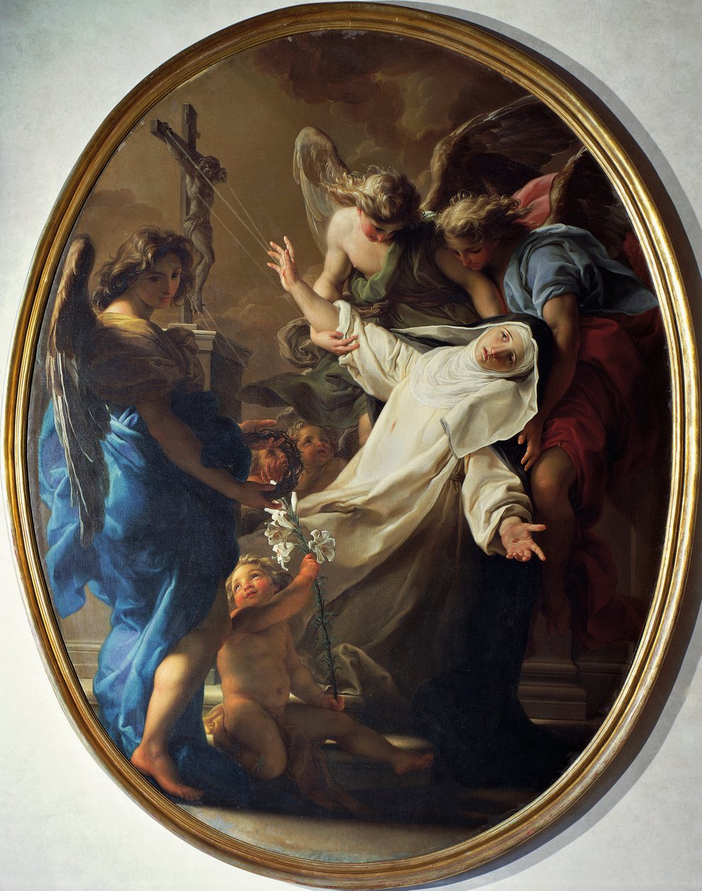 Extase de Sainte Catherine de Sienne - Pompeo Girolamo Batoni