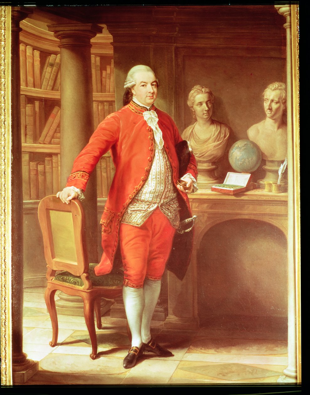 Portrait de Sir Thomas Gascoigne, 8ème Baronet - Pompeo Girolamo Batoni