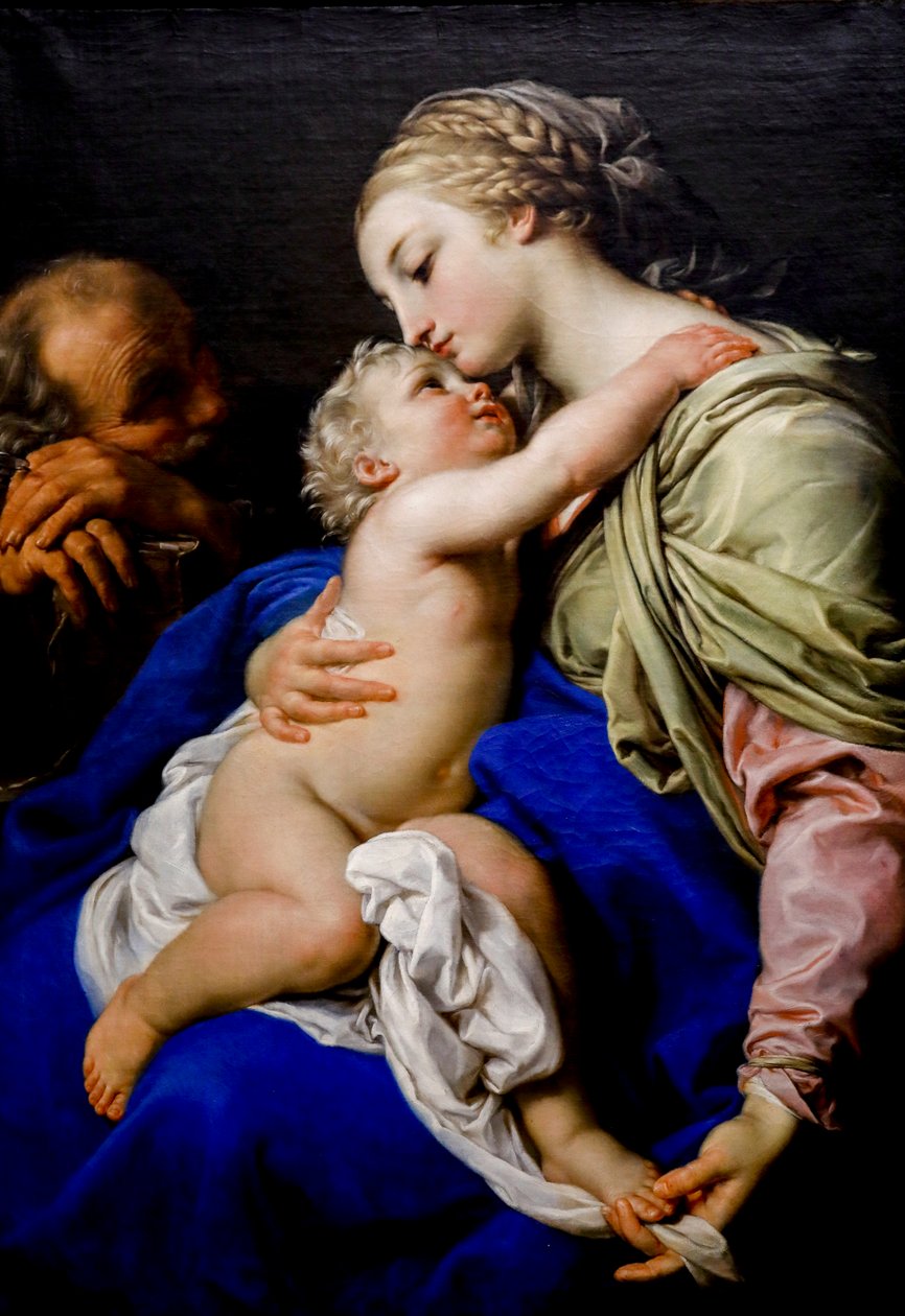 La Sainte Famille. XVIIIe siècle - Pompeo Girolamo Batoni