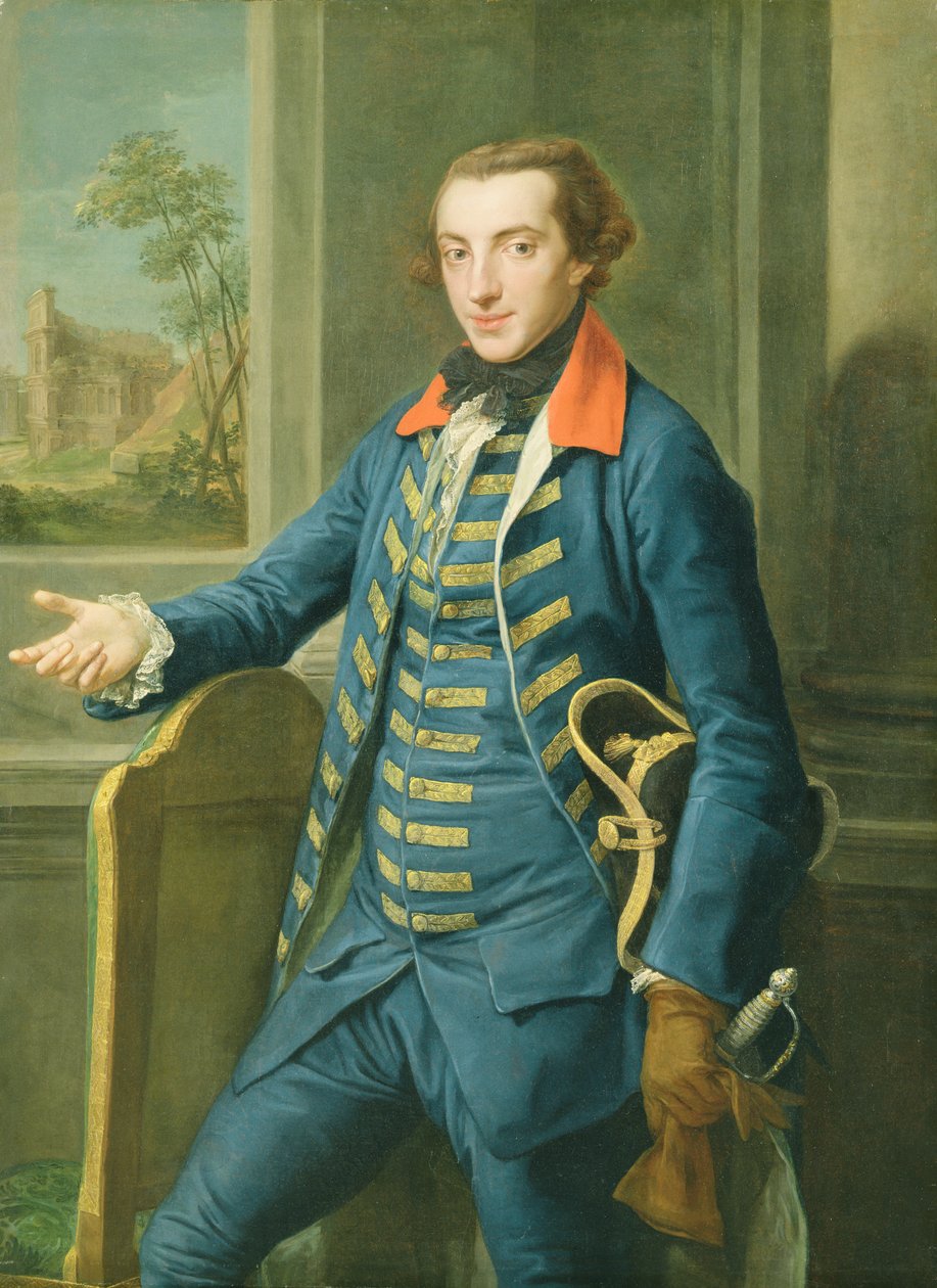 William Weddell (1736-92) vers 1765 - Pompeo Girolamo Batoni