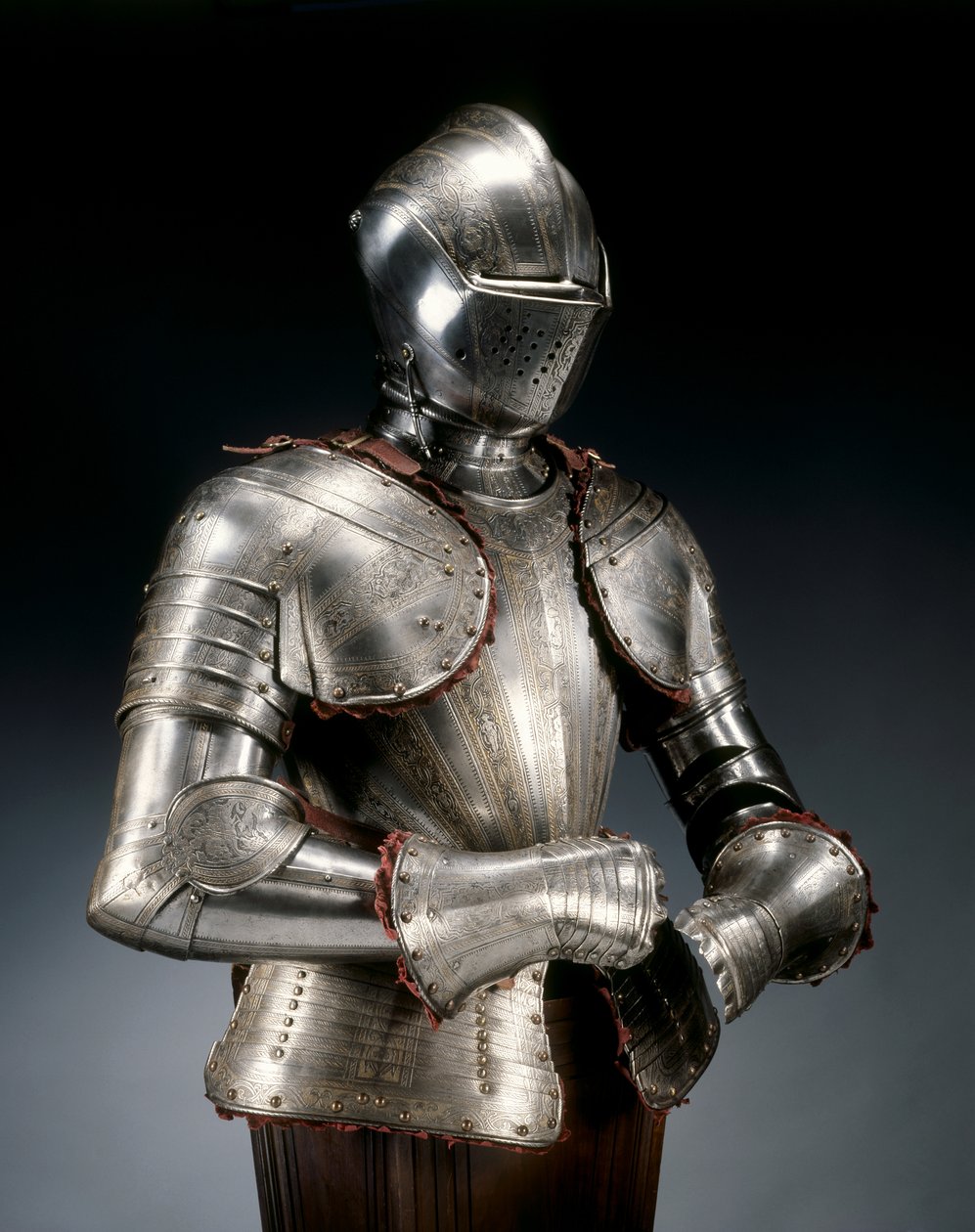 Demi-armure pour le tournoi à pied, vers 1590 - Pompeo della Cesa