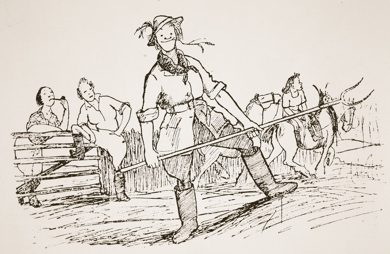 Retour à la terre, illustration de 