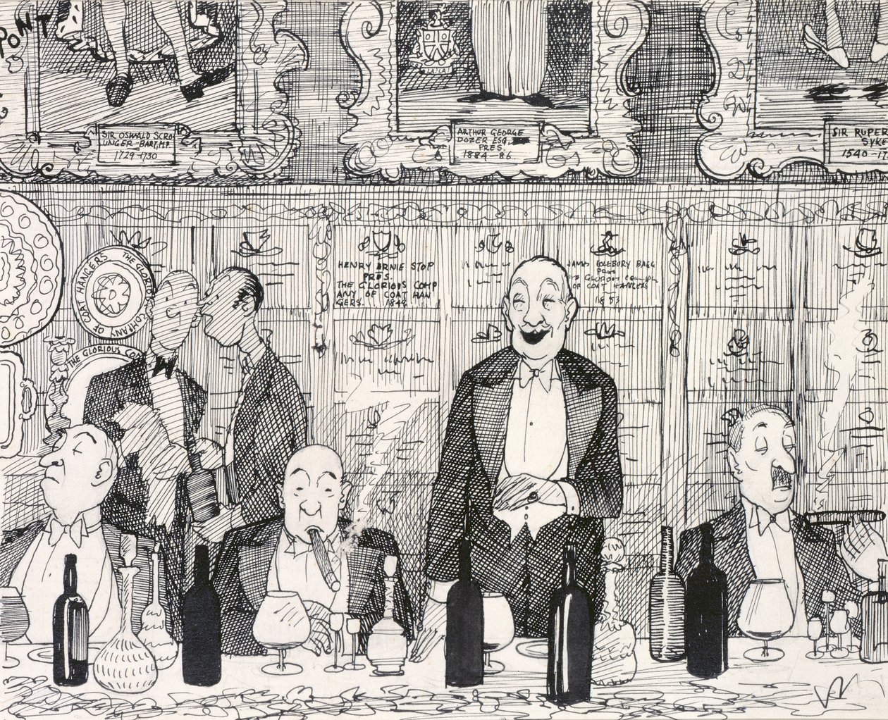 Tendance à rire de nos propres anecdotes, publié dans Punch, 10 février 1937 - Pont 1908 40 Pont 1908 40