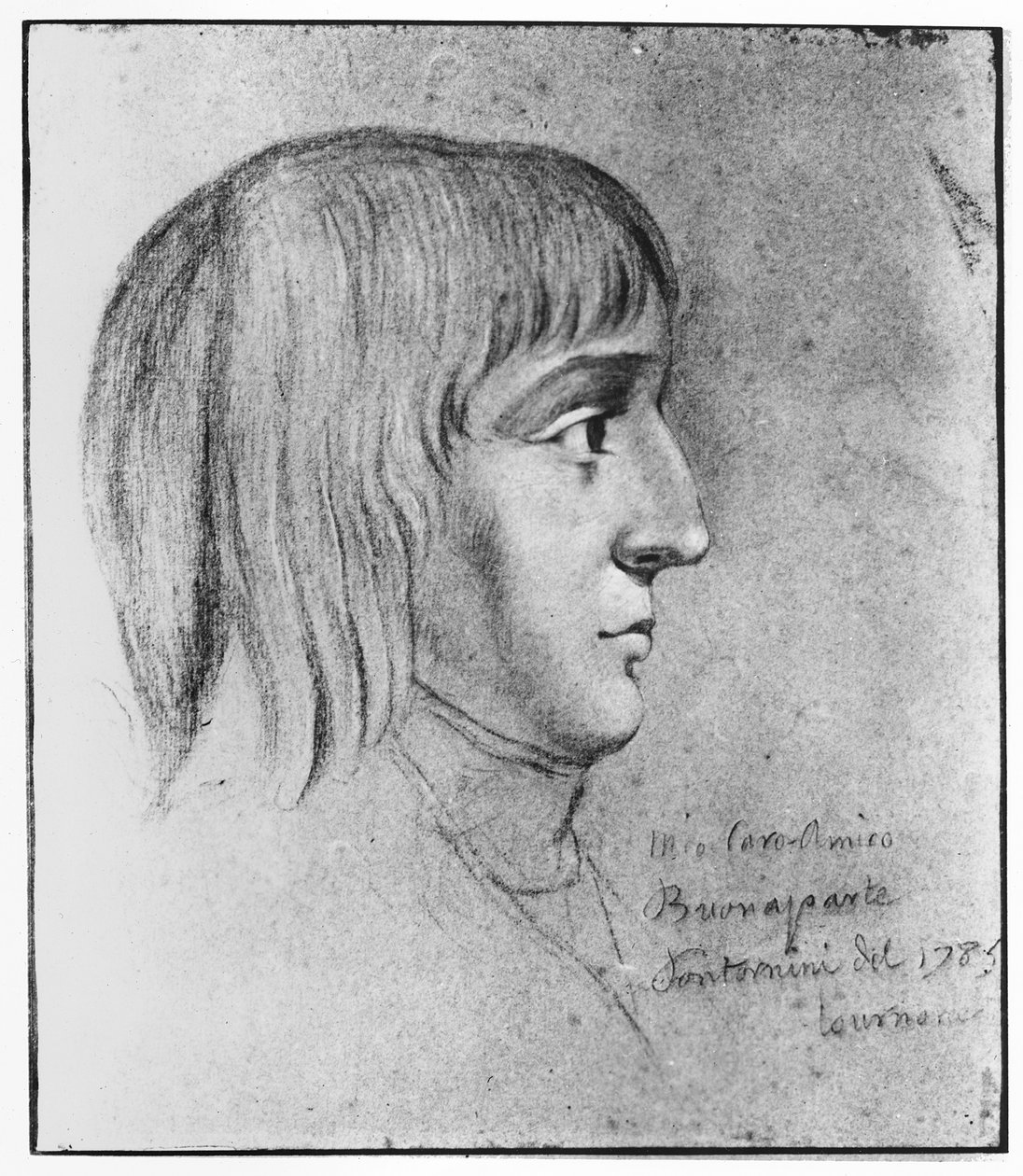 Napoléon Bonaparte, âgé de 16 ans, 1785 - Pontornini