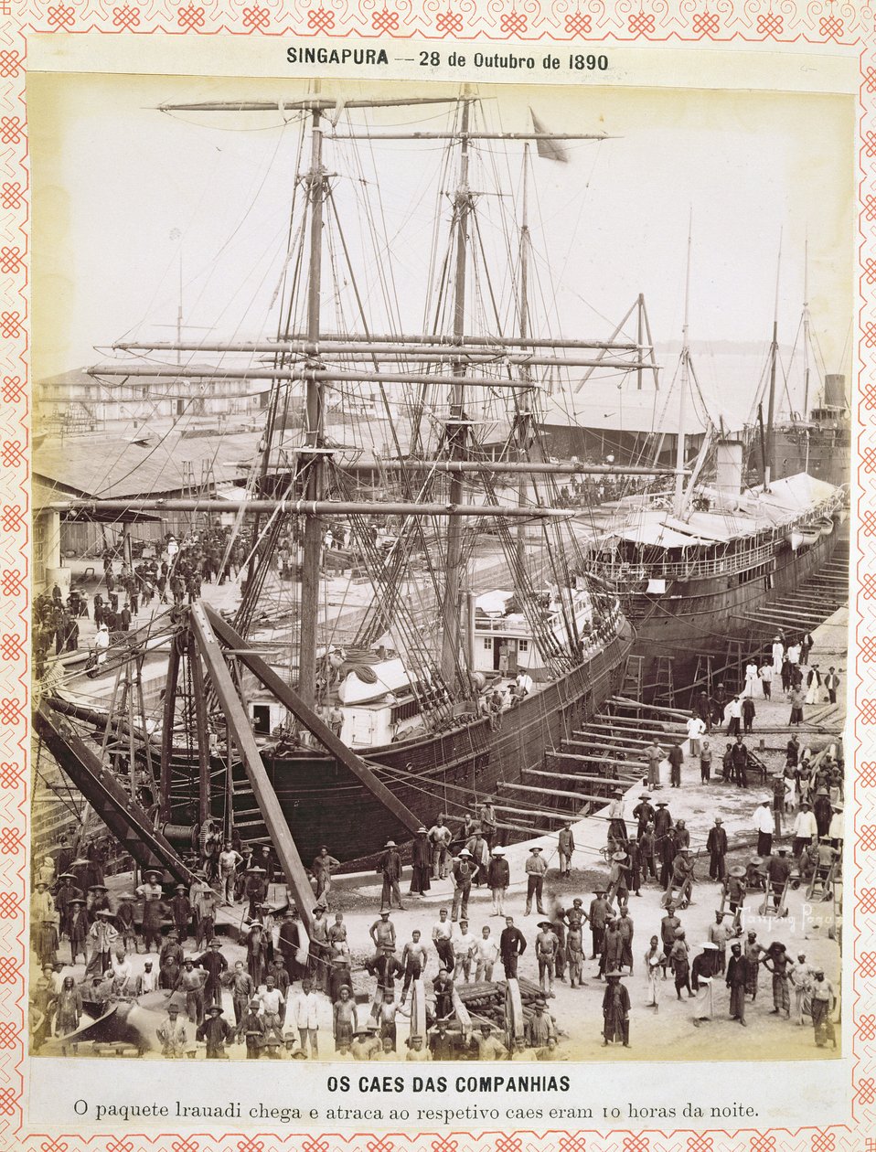 Singapour, 28 octobre 1890 - Portuguese Photographer