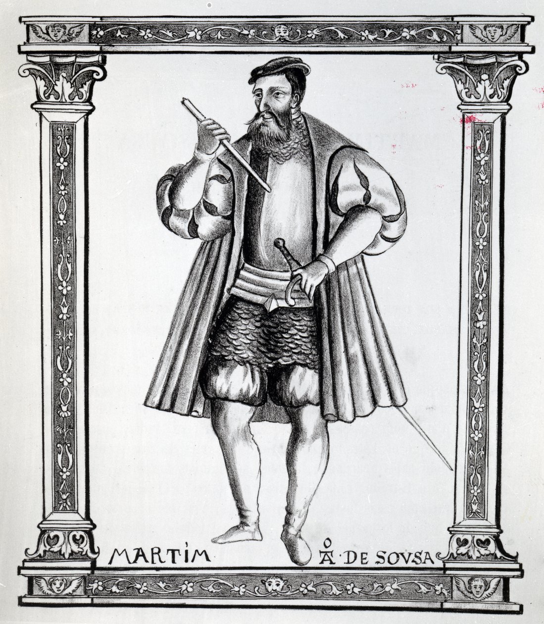 Martim da Sousa, illustration de 