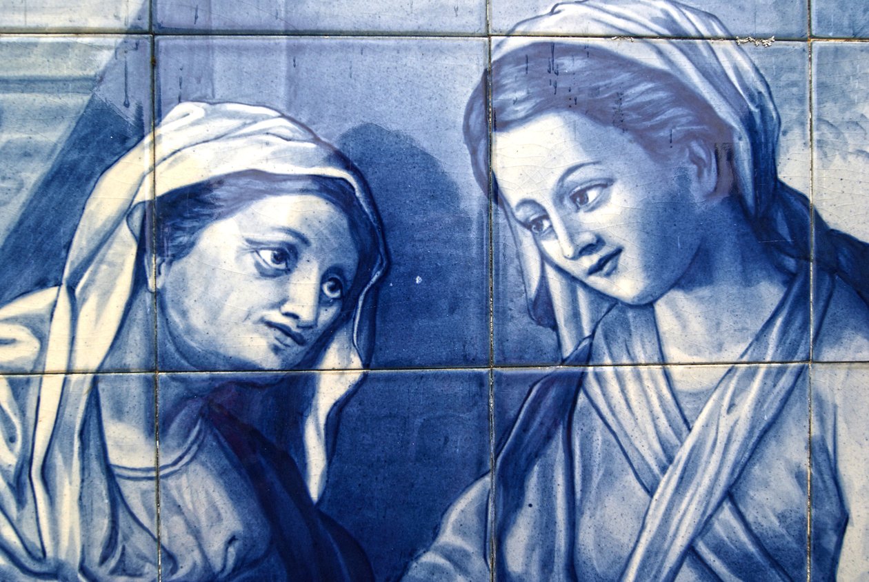 (détail) Marie rencontrant la femme de l