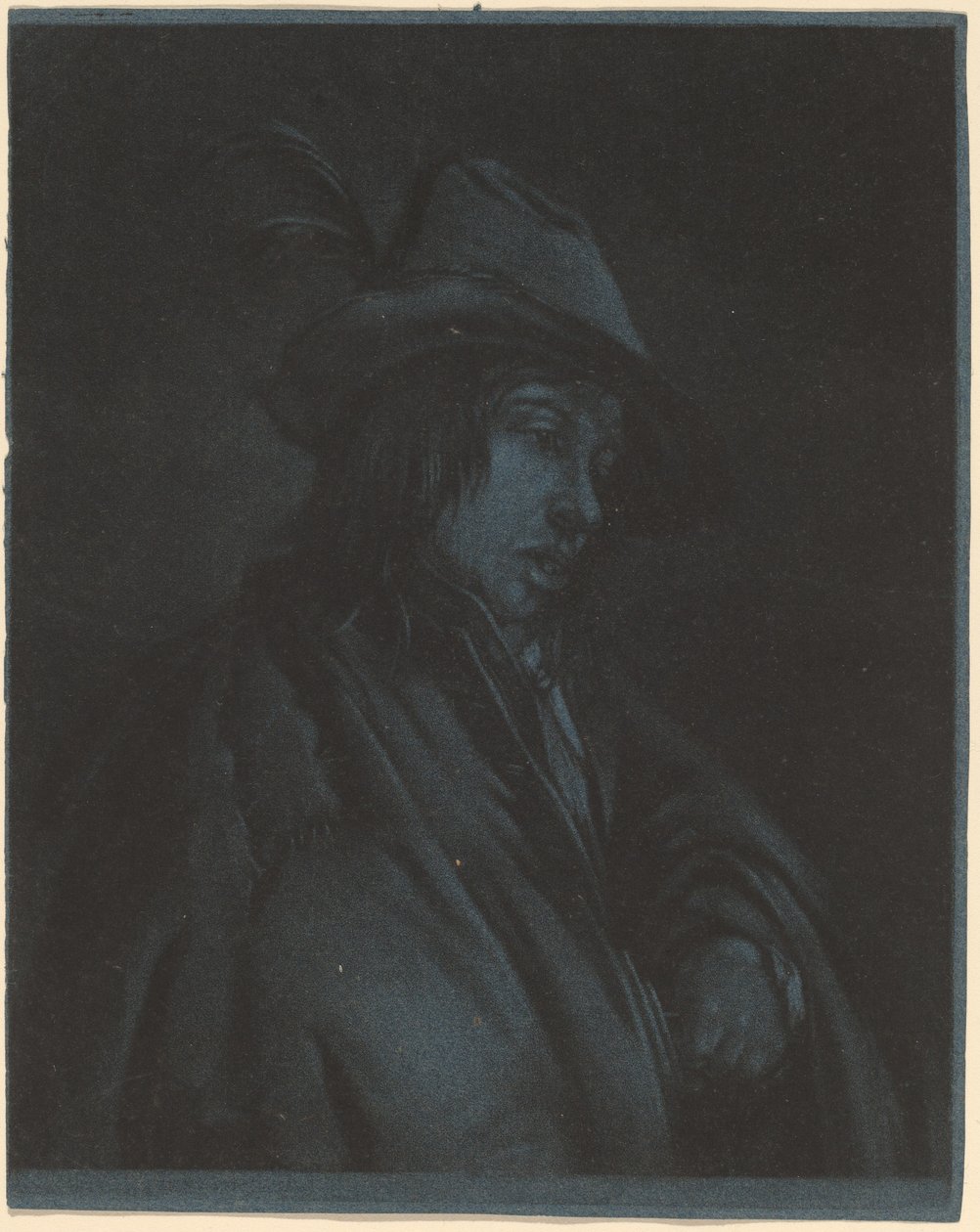 Jeune homme jouant de la vielle - Possibly Jan Stolker