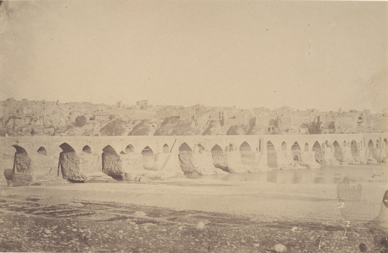 Le pont à Dizfoul - Possibly by Luigi Pesce.