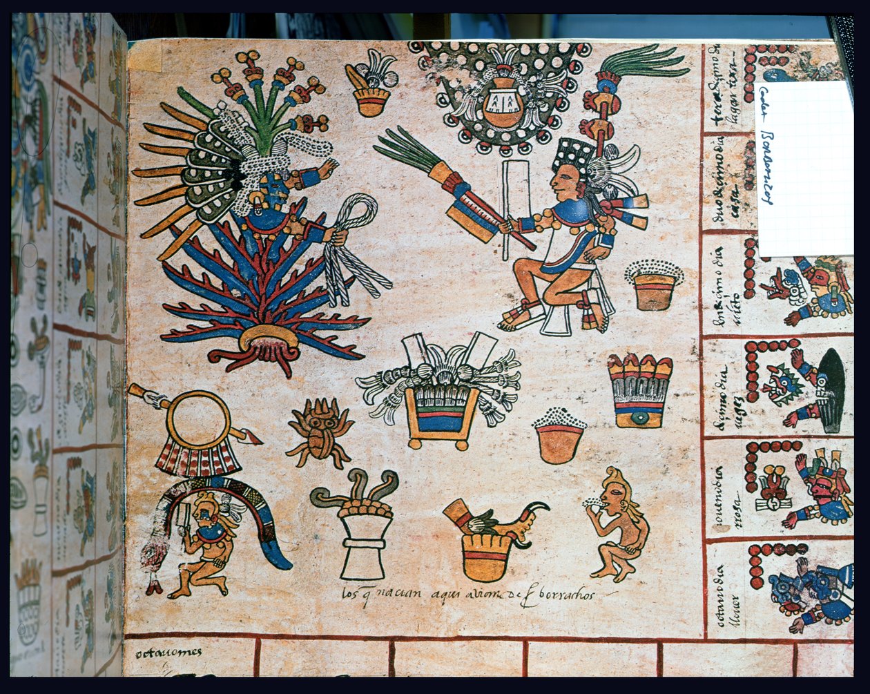 Codex Borbonicus aztèque, 