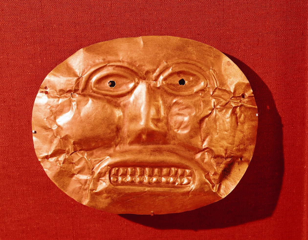 Masque funéraire Calima, de Restrepo, vallée de Cauca, c.550-450 av. J.-C. - Pre Columbian