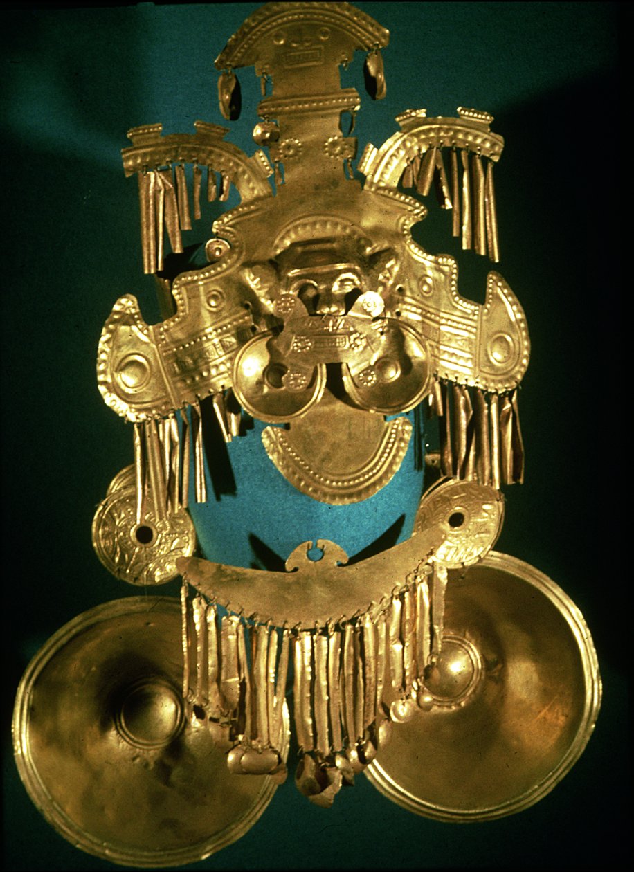 Ornement pectoral de la région de Calima, Colombie, c. AD 500-1500 - Pre Columbian