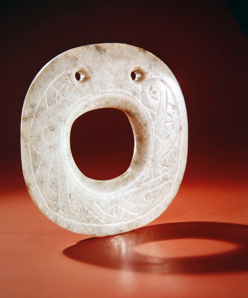 Ornement en forme de disque, de Guacimo, région de Linea Vieja - Pre Columbian Pre Columbian