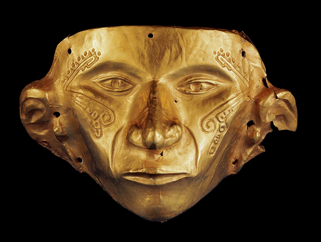 Masque précolombien du Parc Archéologique de Tierradentro - Pre Columbian Pre Columbian