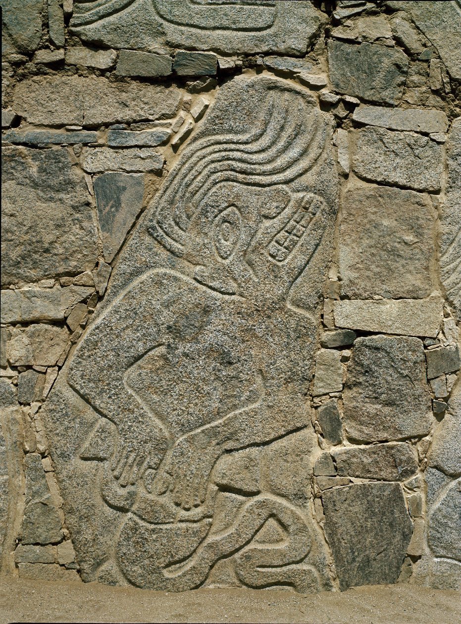 Mur avec relief d