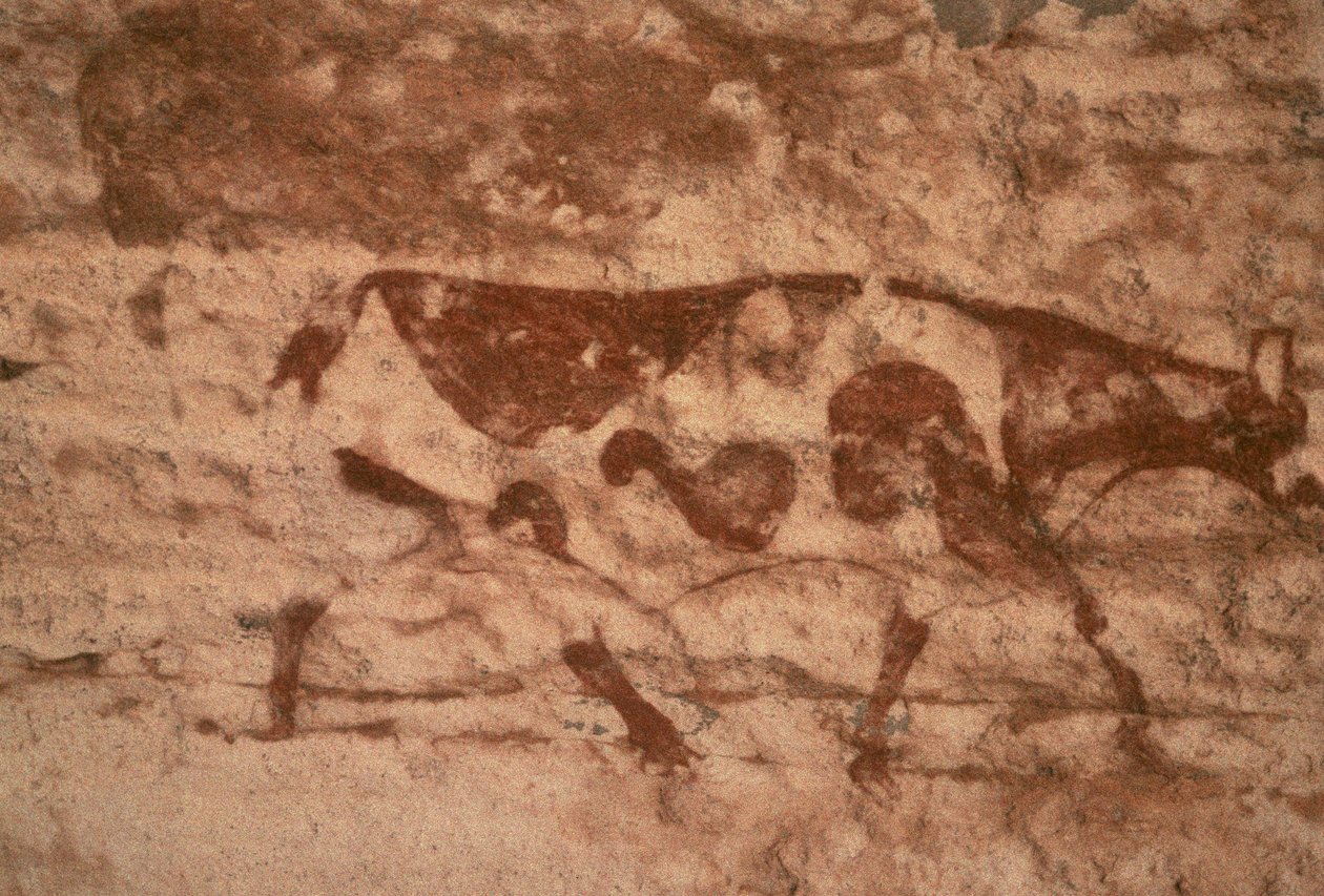 Une vache (peinture murale) - Prehistoric