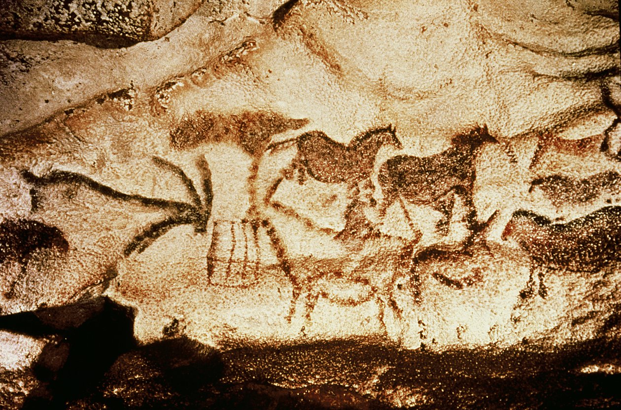 Chevaux et cerfs des grottes d