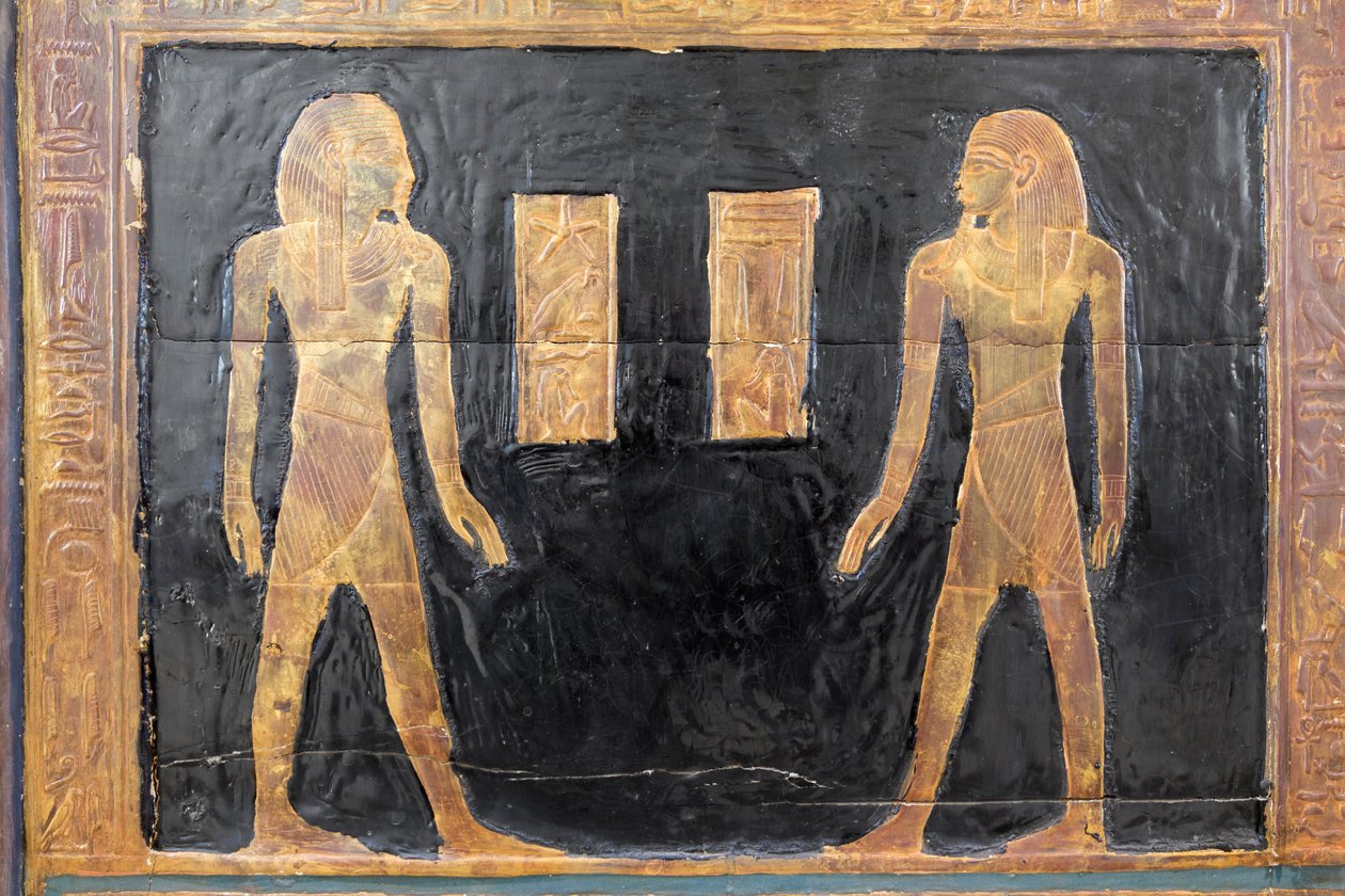 Boîte canope de Yuya (détail), Musée égyptien, Le Caire, Égypte - Prehistoric Prehistoric