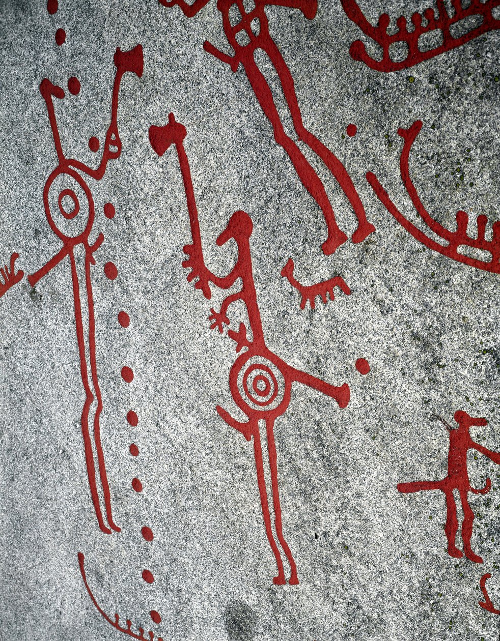 Âge du bronze nordique : chasseurs, gravures rupestres à Tanum, Suède - Prehistoric Prehistoric