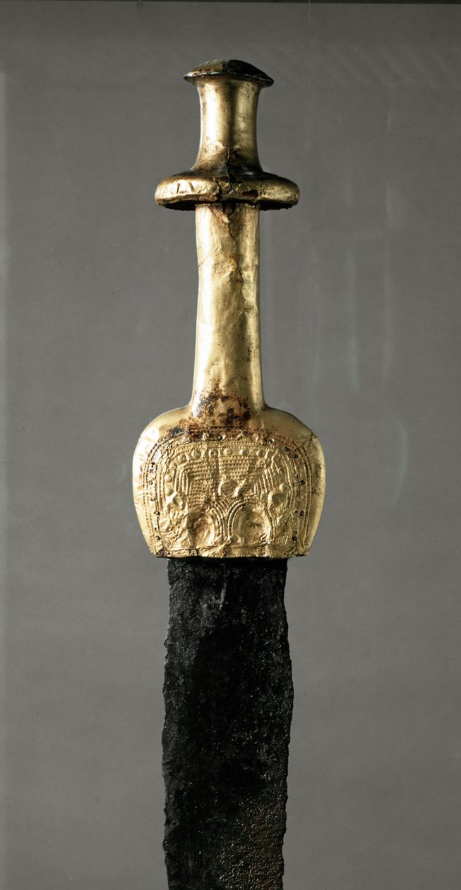 Épée provenant de Guadalajara (Espagne), (détail) - Prehistoric Prehistoric