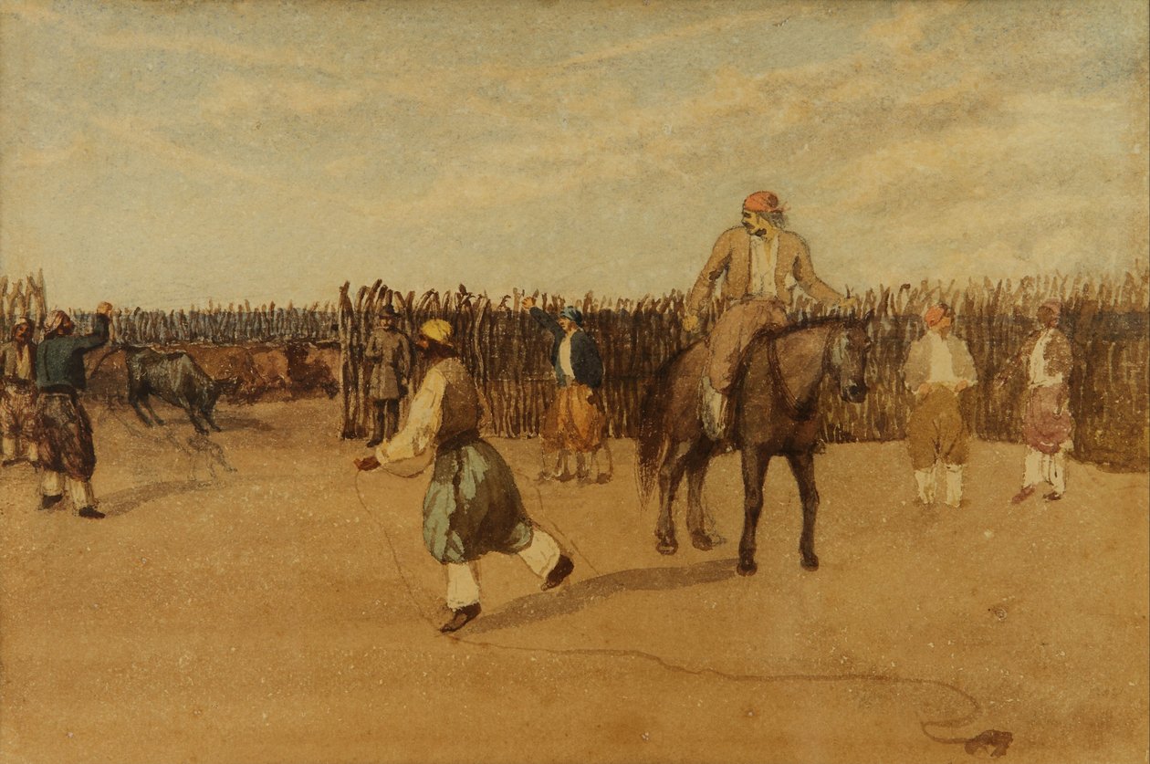 Dans le corral - Prilidiano Pueyrredon