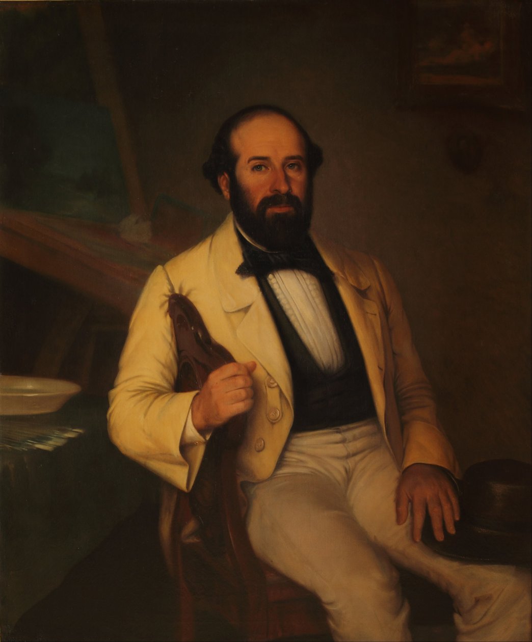 Portrait de Santiago Calzadilla - Prilidiano Pueyrredon