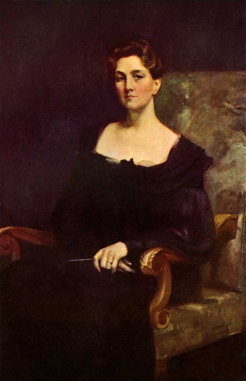 Sara Ann Delano - portrait - Prince Paul Petrovic Troubetzkoy