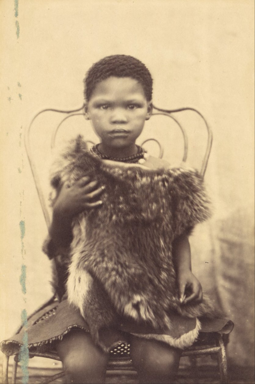 Betty, fillette hottentote, 9 ans - Napoleon Bonaparte