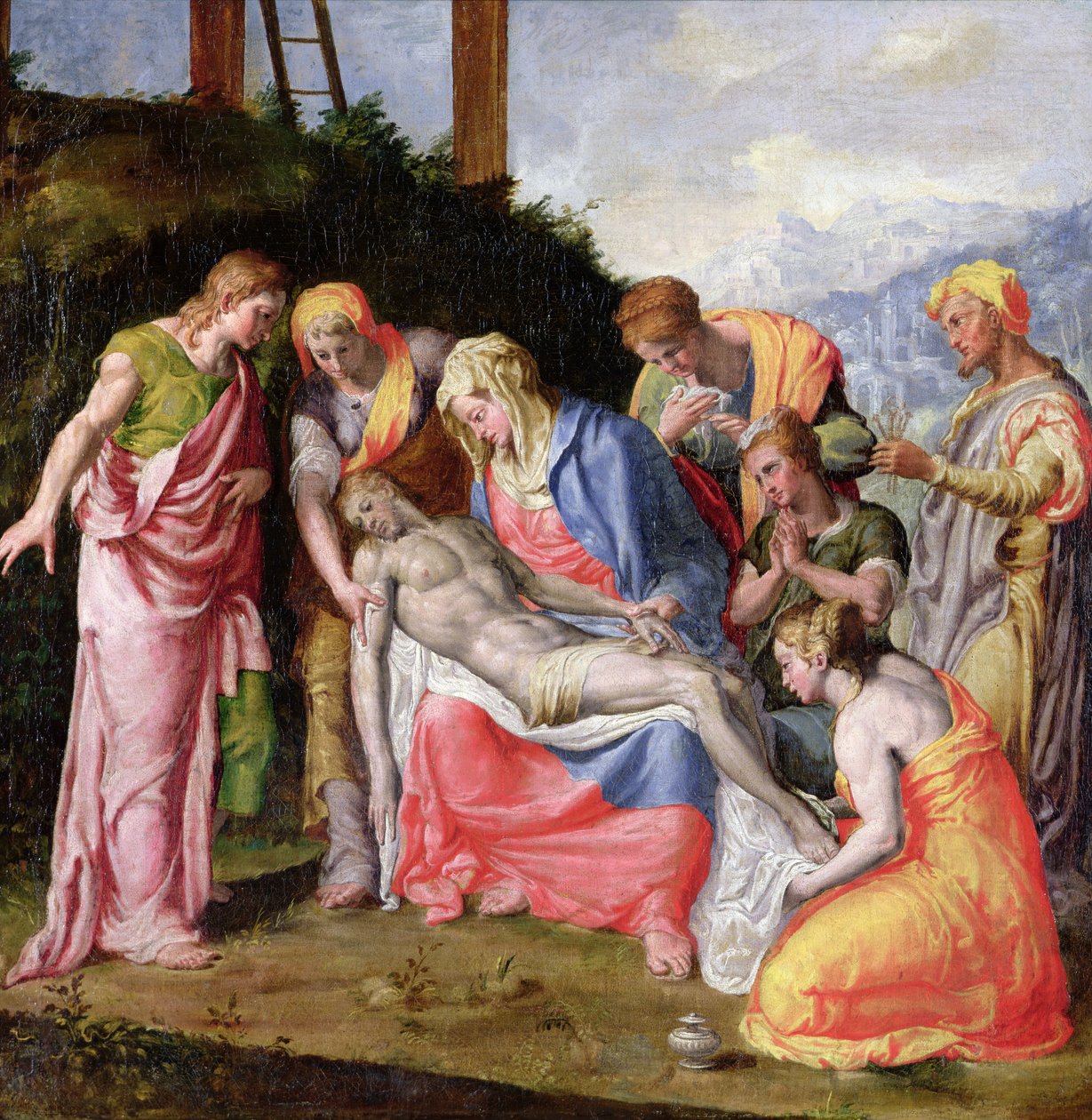 Pietà - Prospero Fontana