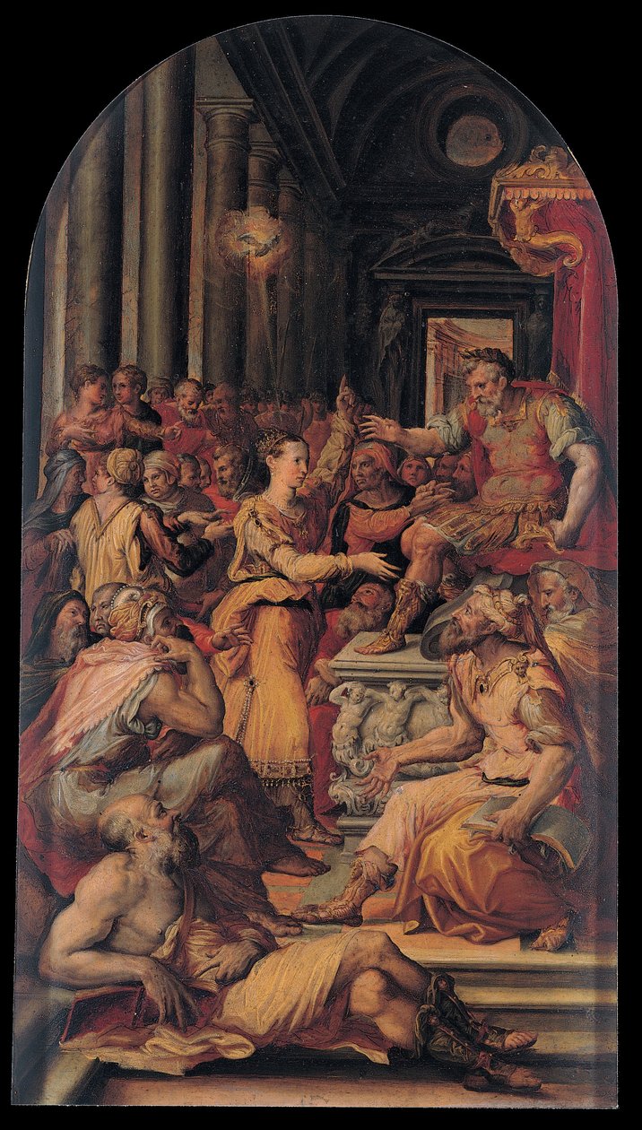 La dispute de Sainte Catherine - Prospero Fontana
