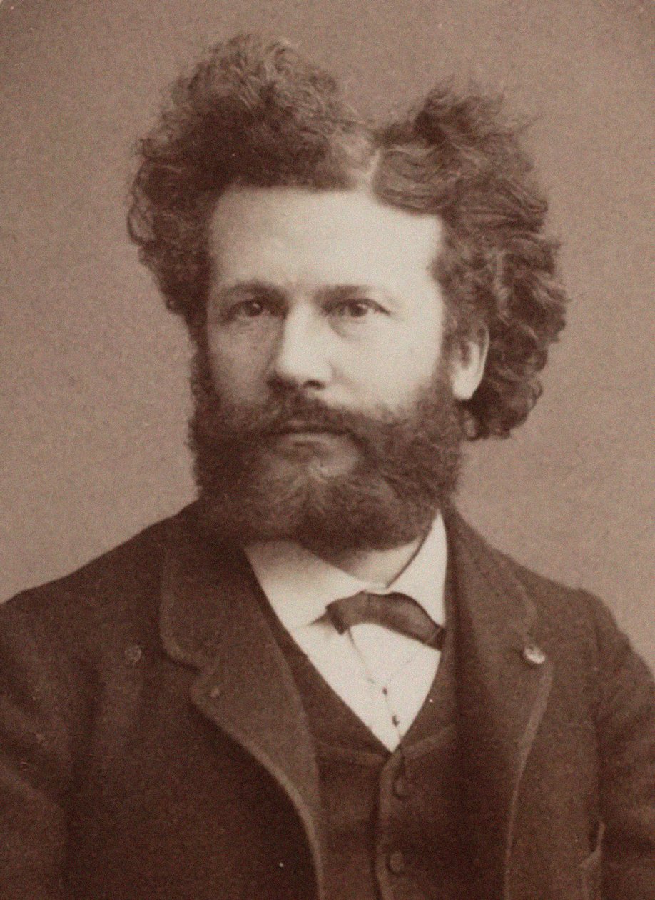 Portrait de Camille Flammarion 1842-1925, 1884 - Prudent René Patrice Dagron