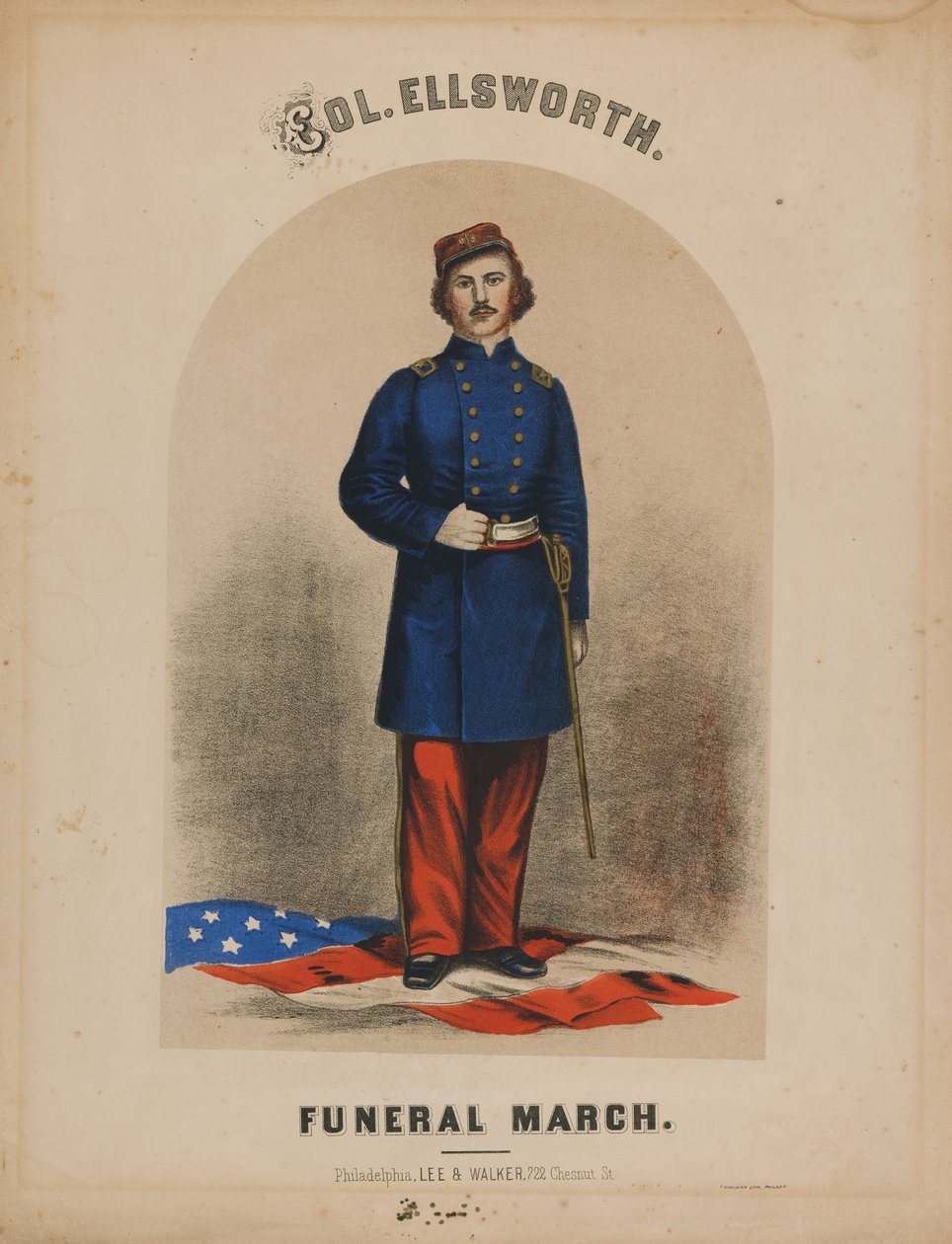 Elmer Ellsworth - Publisher- Lee and Walker Thomas S. Sinclair
