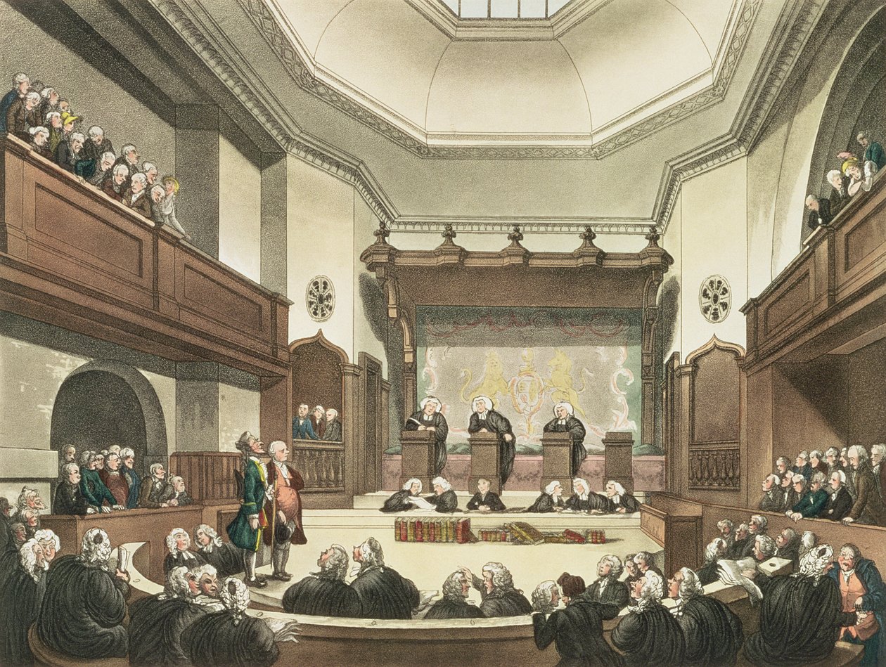 Cour des Plaids Communs, Westminster Hall, de 