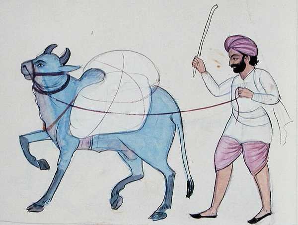 Blanchisseur (Dhobi) c.1890 - Punjabi School