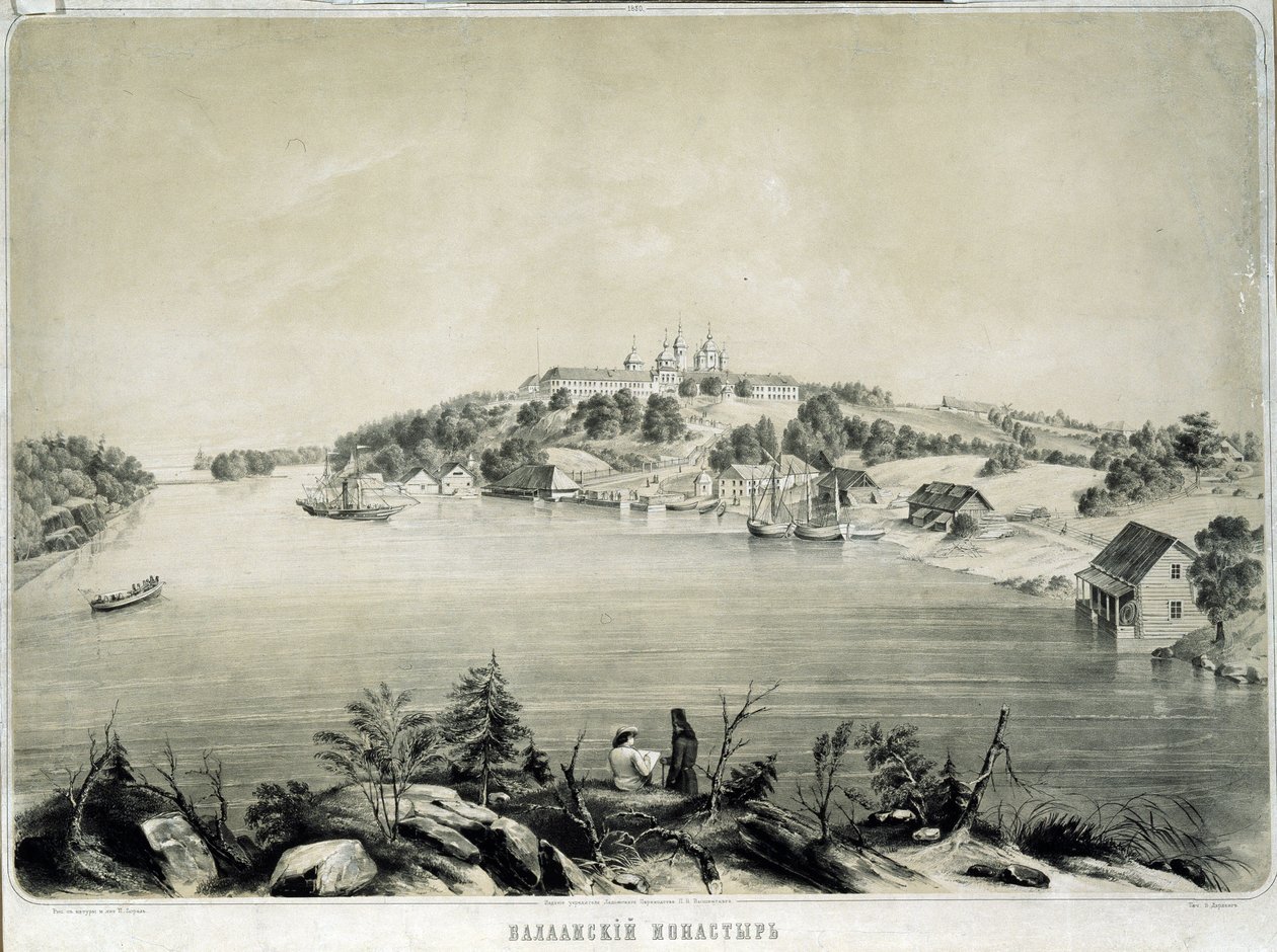 Le monastère de Valaam sur l