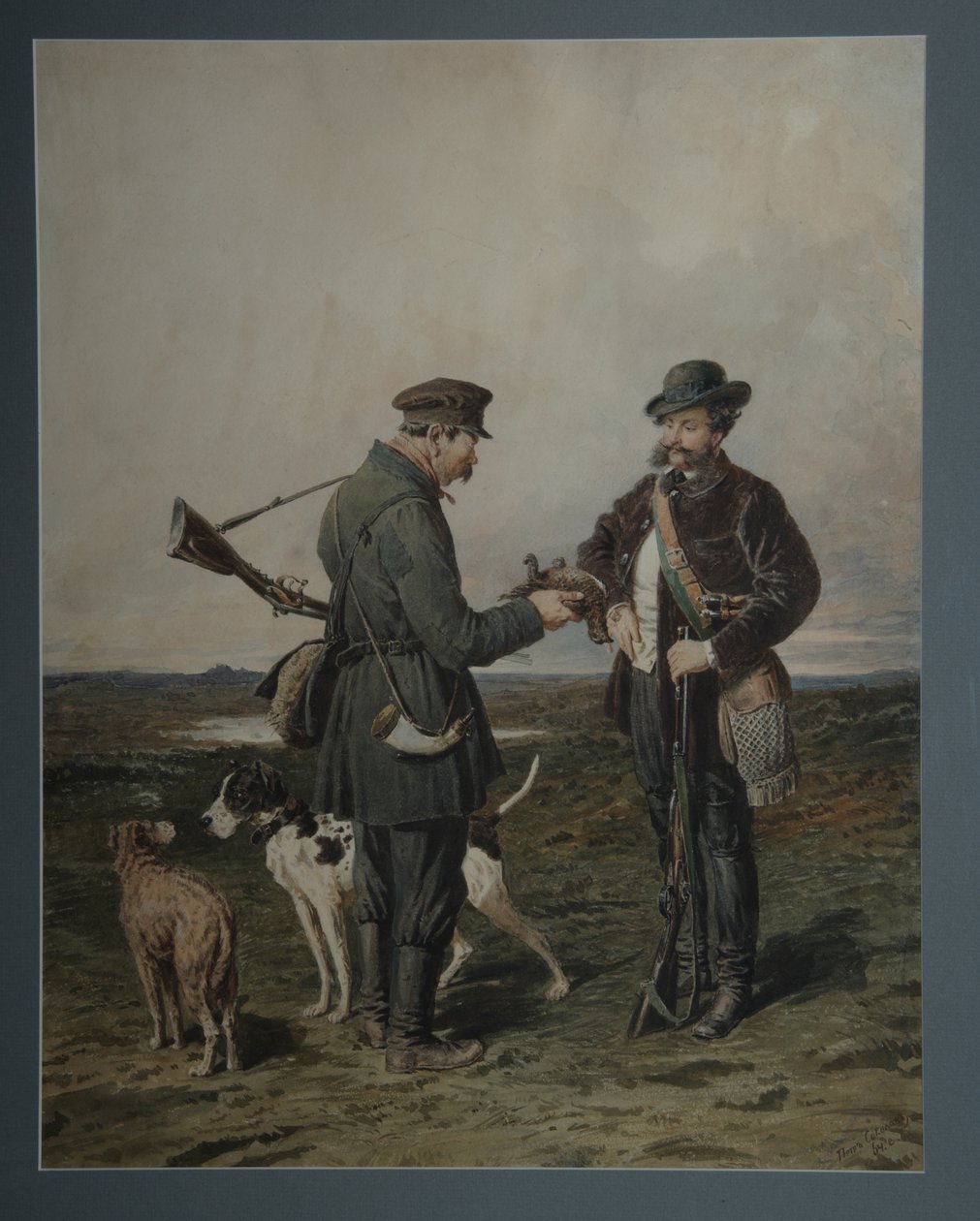 Chasseurs, 1864 - Pyotr Petrovich Sokolov