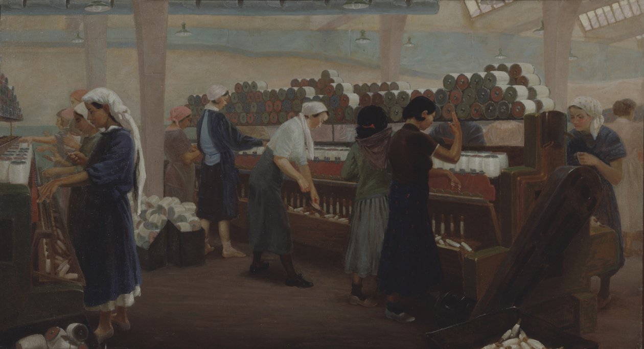 Usine textile à Kirovobad - Pyotr Pheonovich Stroev