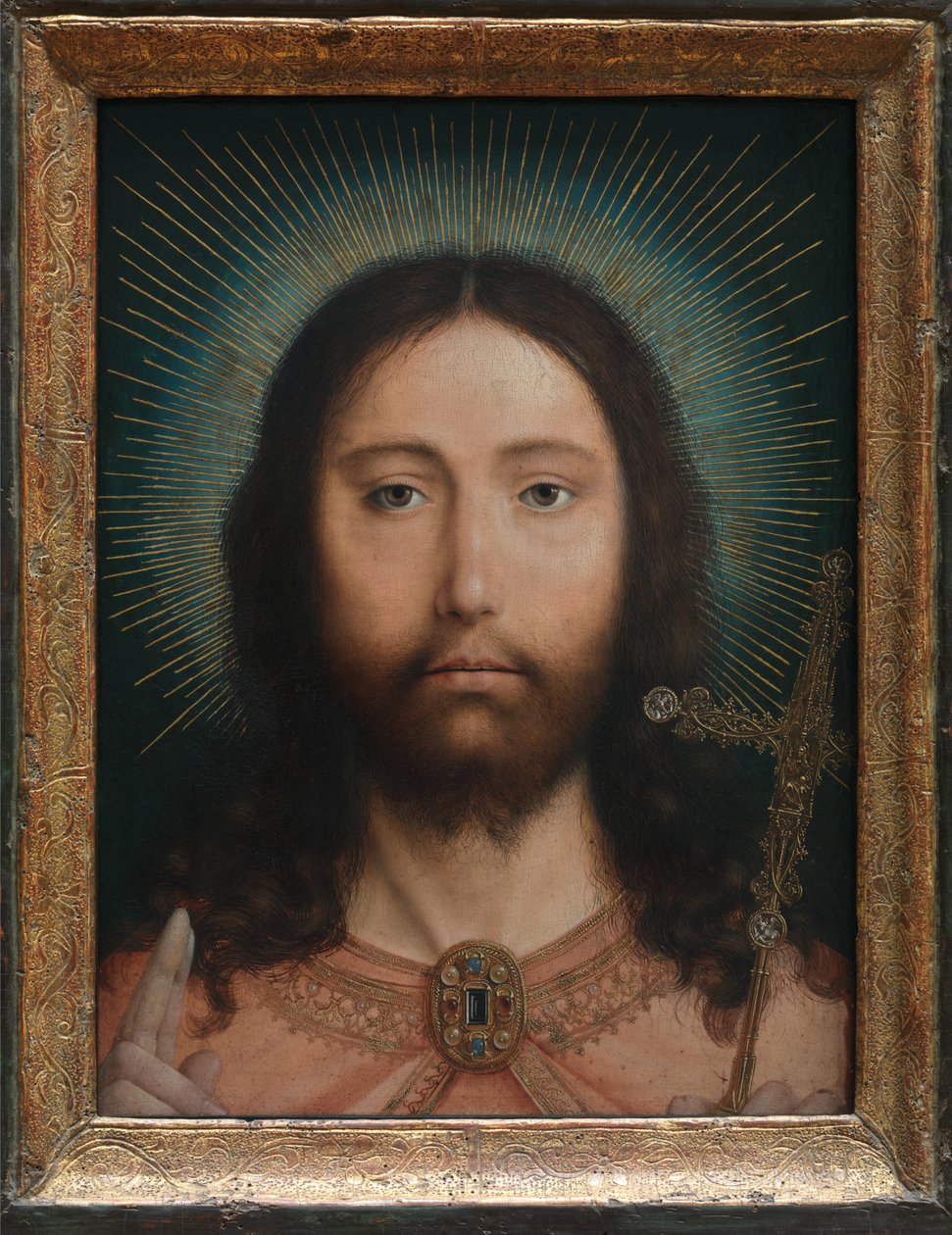 Christ Salvator Mundi - Quentin Massys or Matsys