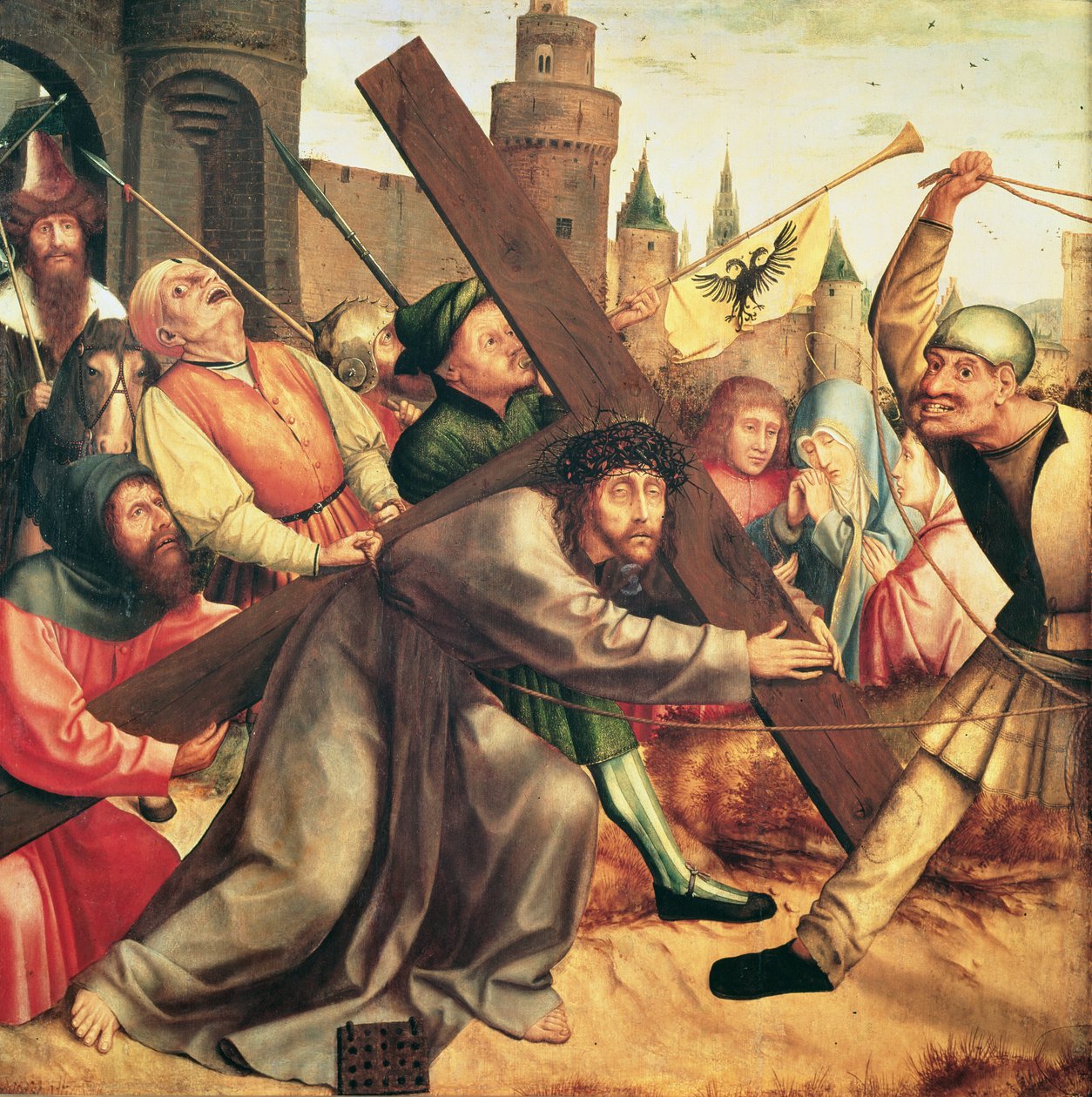 Le Christ sur le chemin de croix - Quentin Massys or Metsys