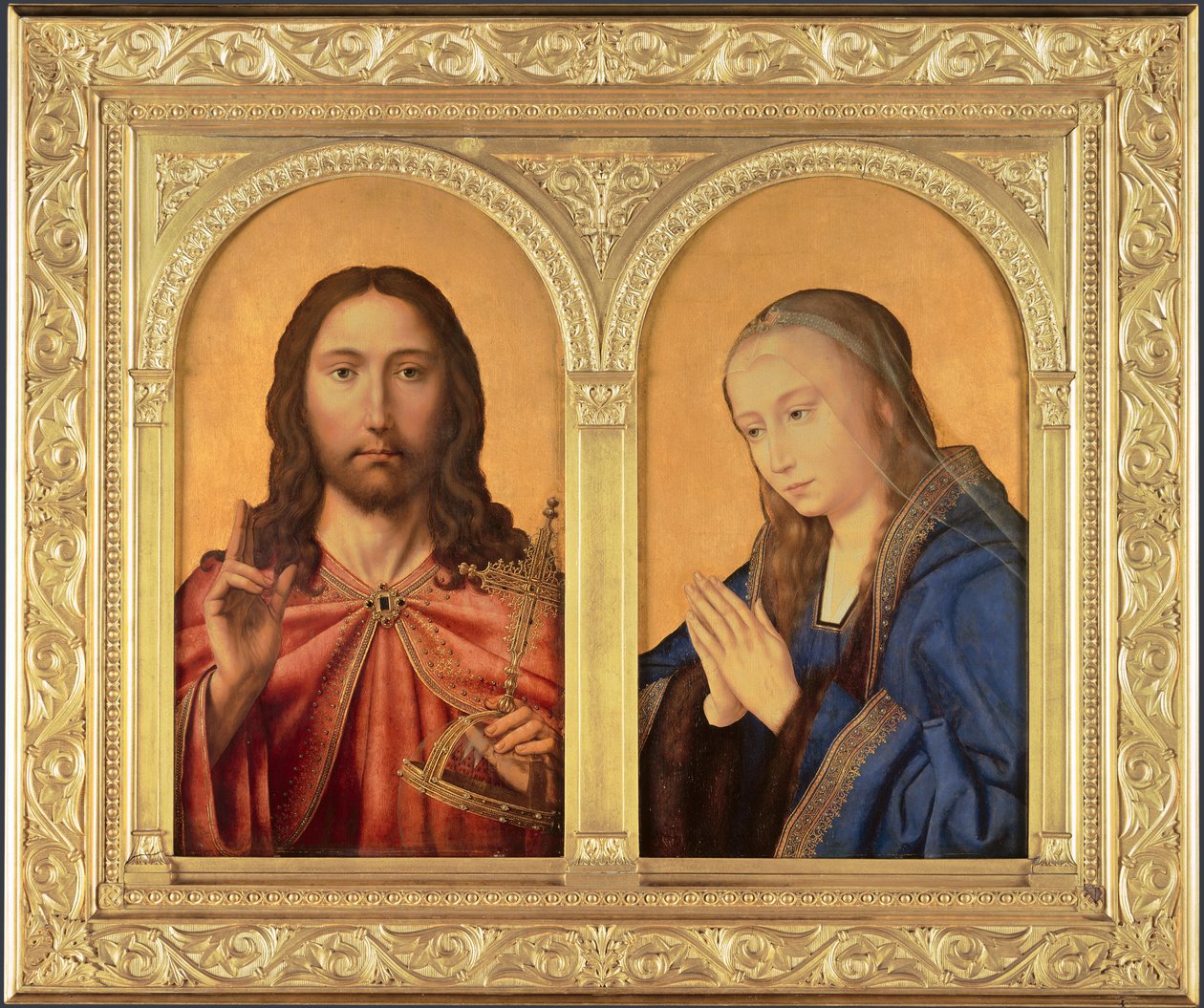 Diptyque : Christ et la Vierge - Quentin Massys or Metsys