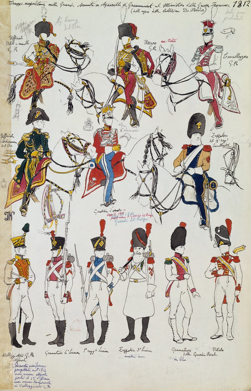 Troupes napoléoniennes de la Grande Armée - Quinto Cenni
