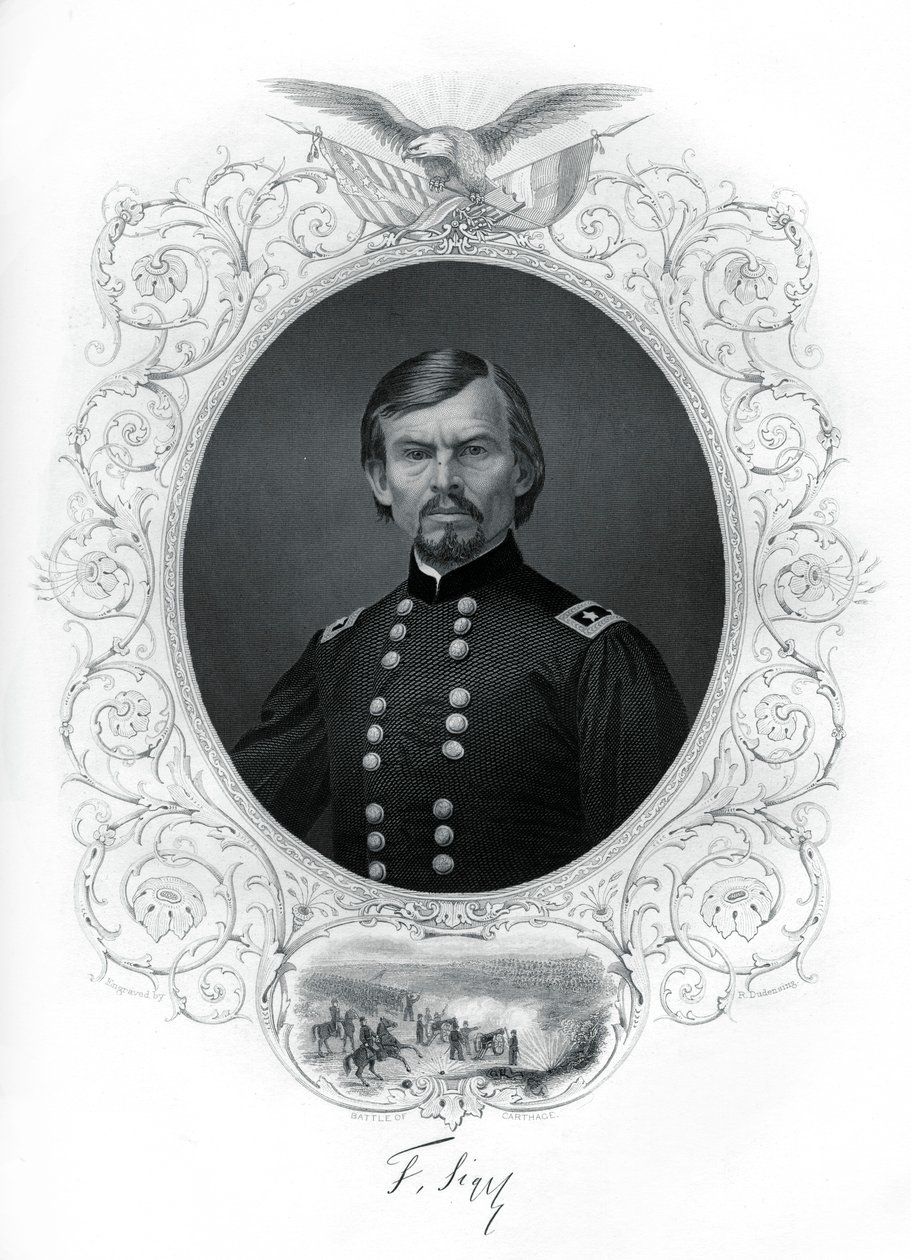 Général Franz Sigel, général de l