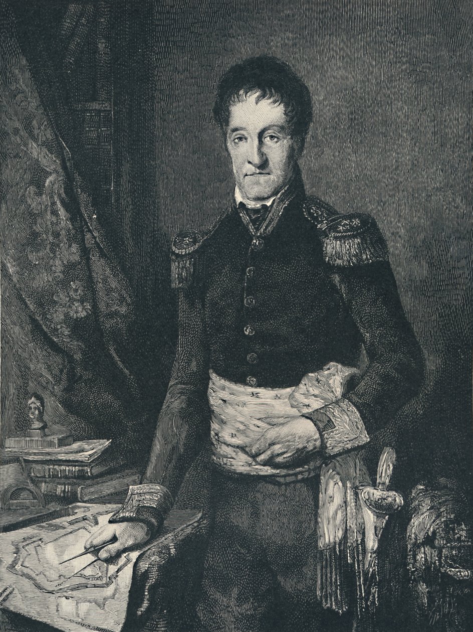 Lazare-Nicolas-Marguerite Carnot, c. 1800-1823, 1896 - R. G. Tietze