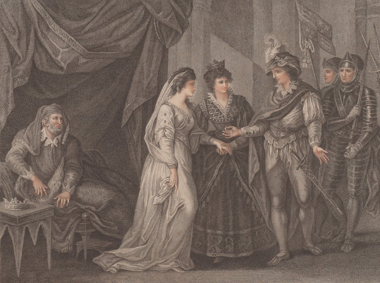Conclusion du traité de Troye, où Henri V, roi d