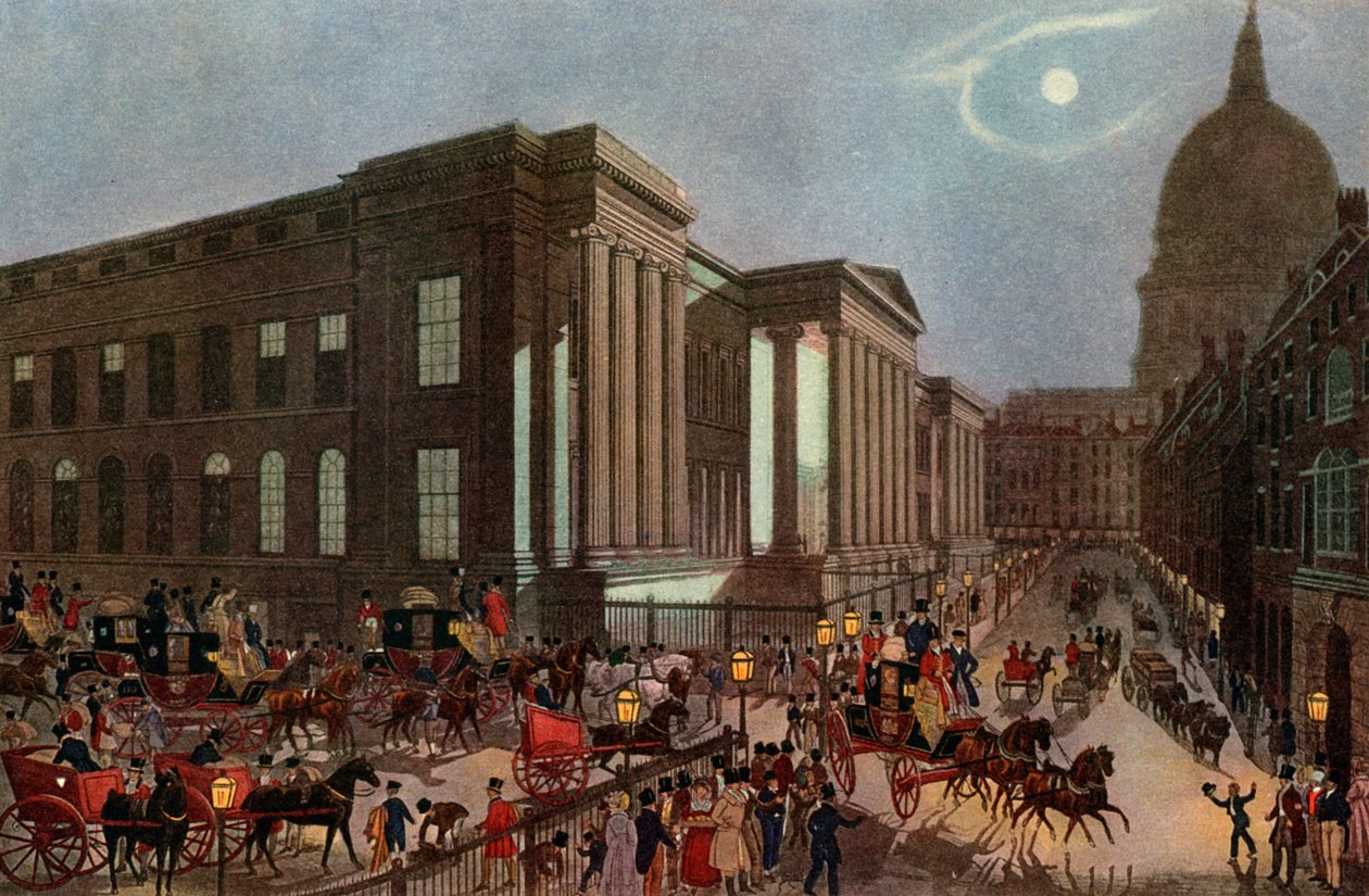 Les courriers royaux partant du bureau de poste général, Londres, 1830 1927 - R. Reeves