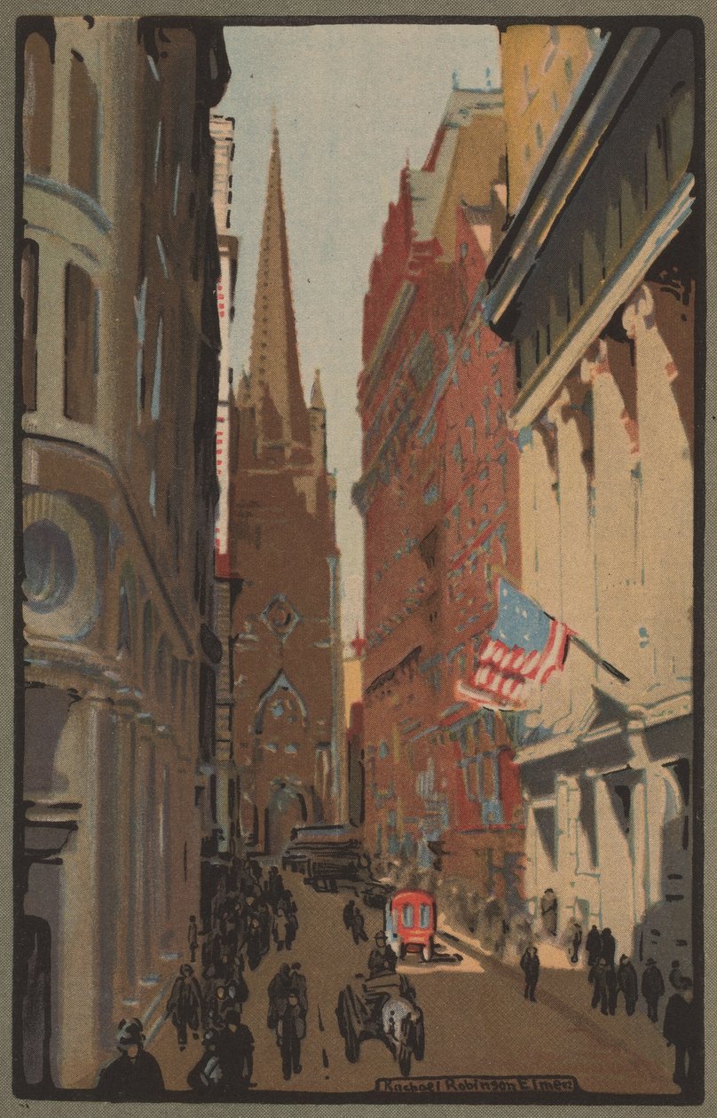 Trinity Church et Wall Street - Rachael Robinson Elmer